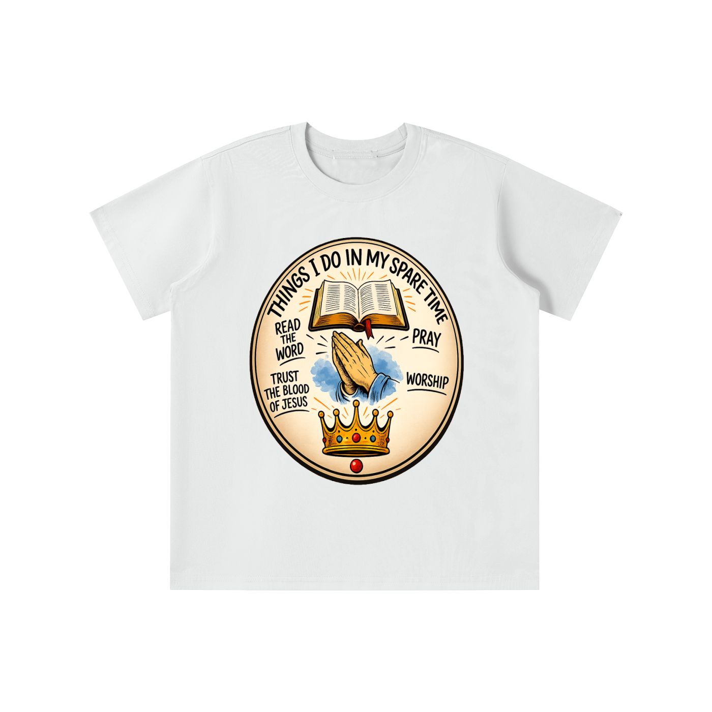 Things i do in my spare time youth' T-shirt