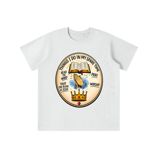 Things i do in my spare time youth' T-shirt