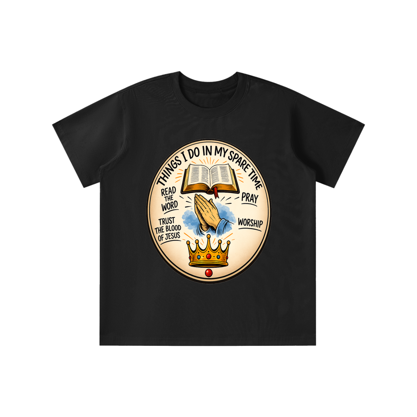 Things i do in my spare time youth' T-shirt