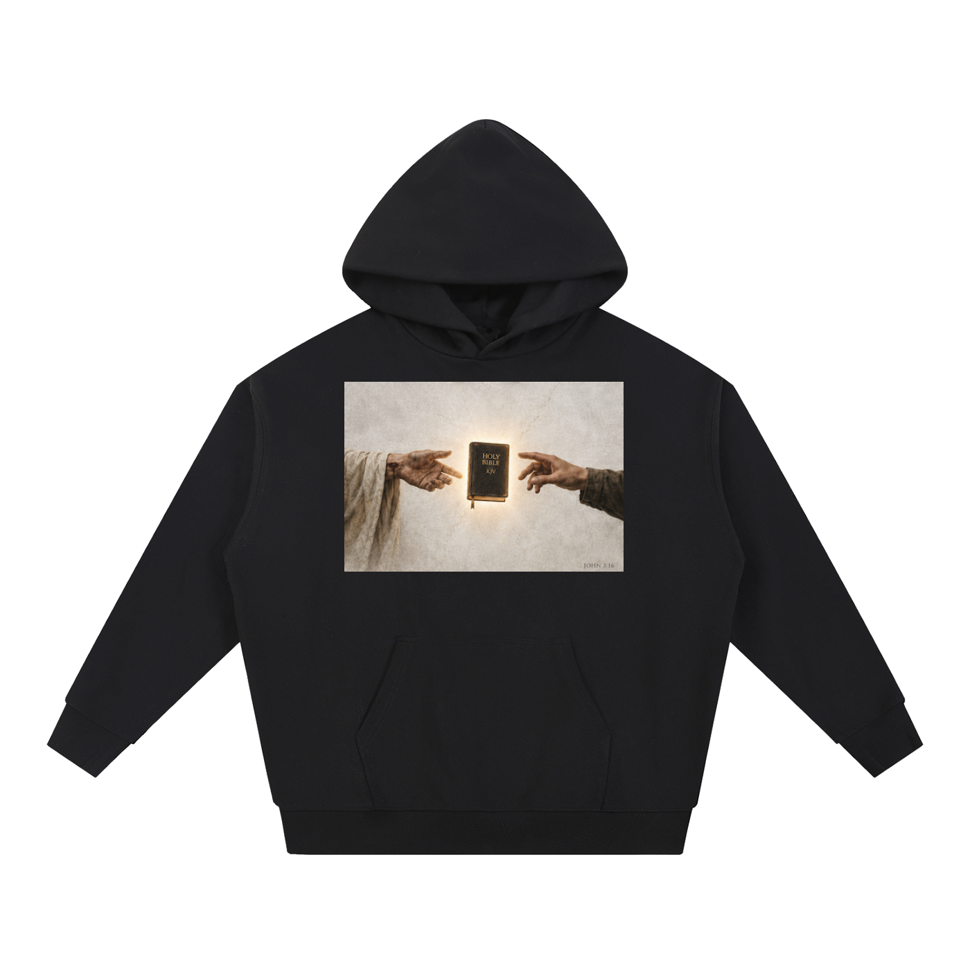 The Hebrew word for "to believe" is leha'amin (לְהַאֲמִין), derived from the root alef-mem-nun (א-מ-ן), which means to be firm, steady, or trustworthy. Hoodie