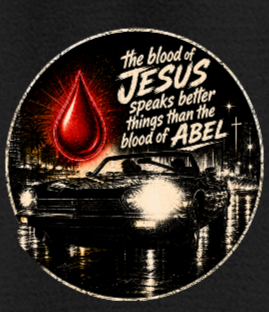 The Blood of Jesus speaks better things then the blood of Abel joggers