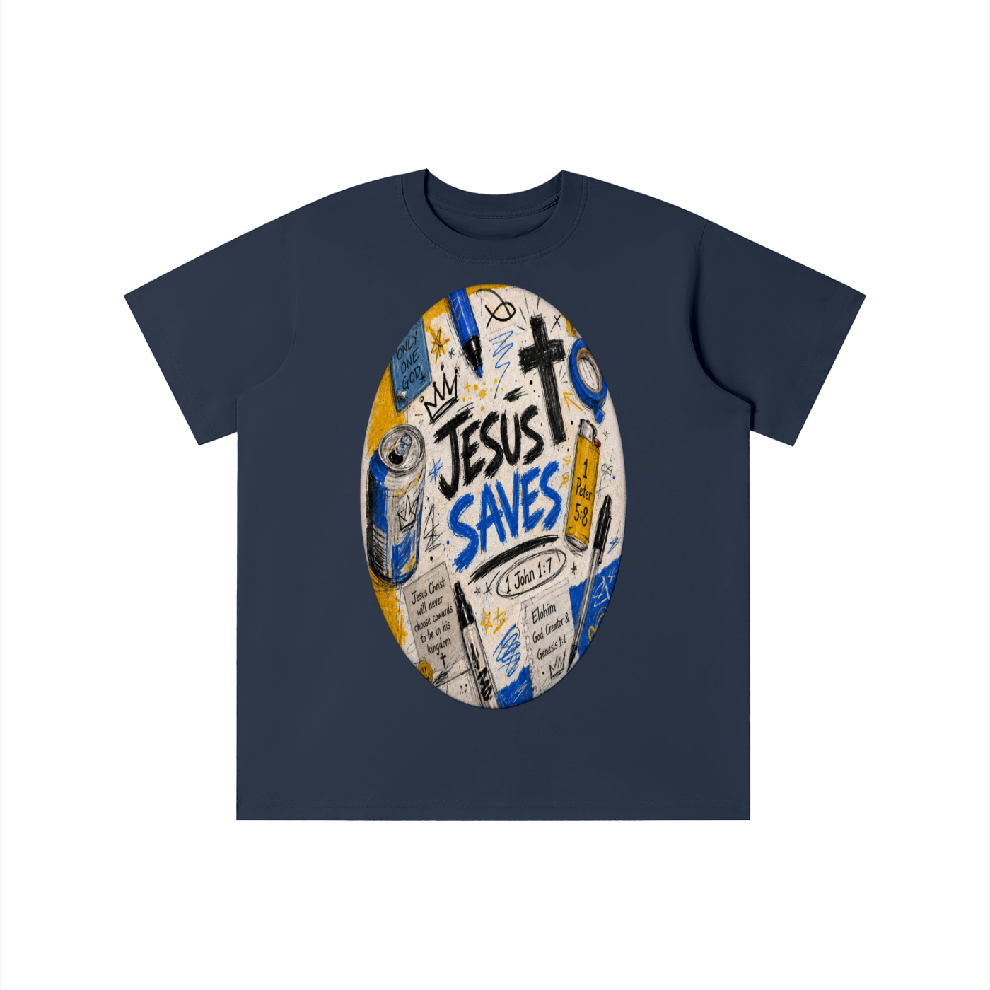 Jesus saves youth T-shirt