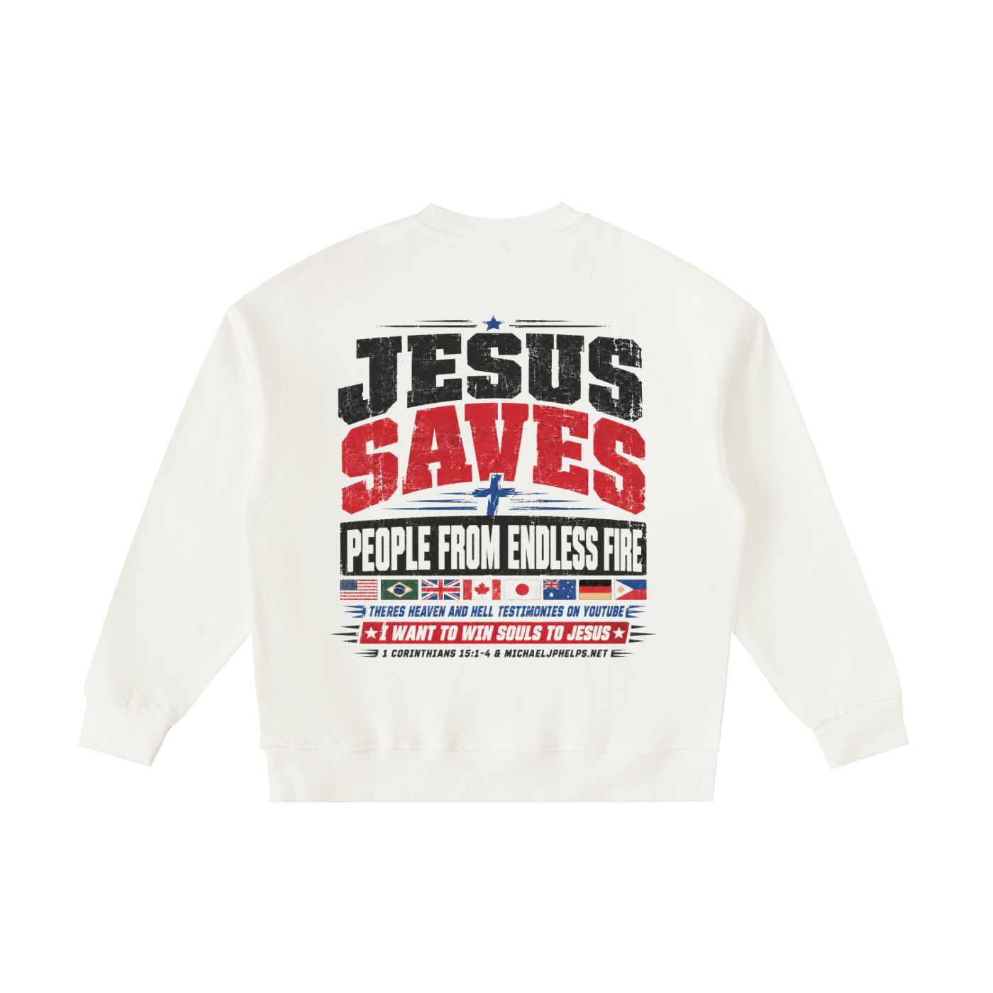 Jesus awesome on a TV youth Sweatshirt