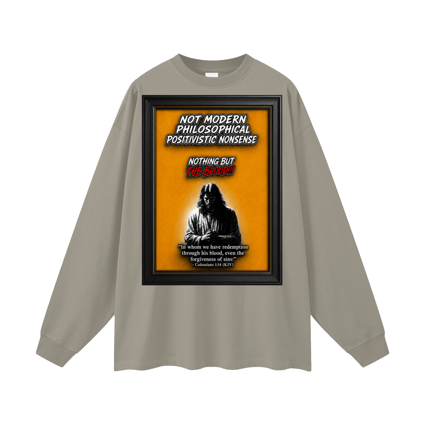 Nothing but the Blood Long Sleeve T-Shirt