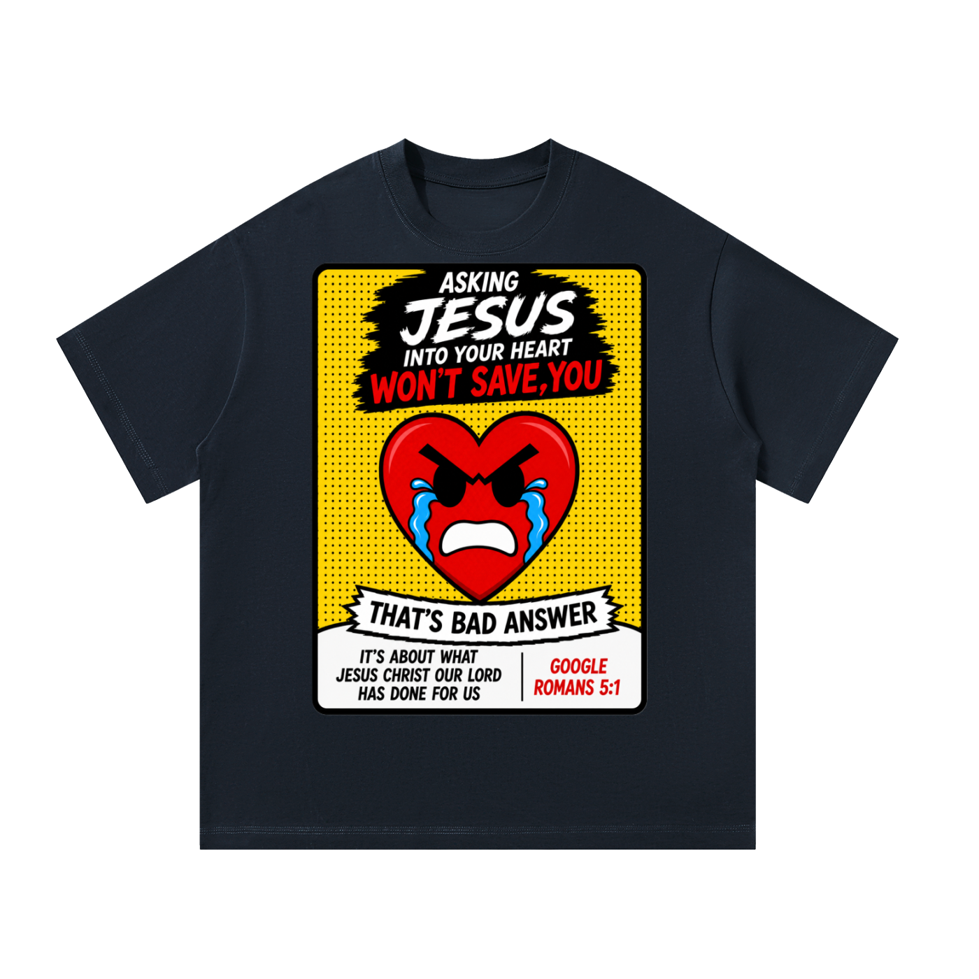Asking Jesus into your heart wont save you T-Shirt