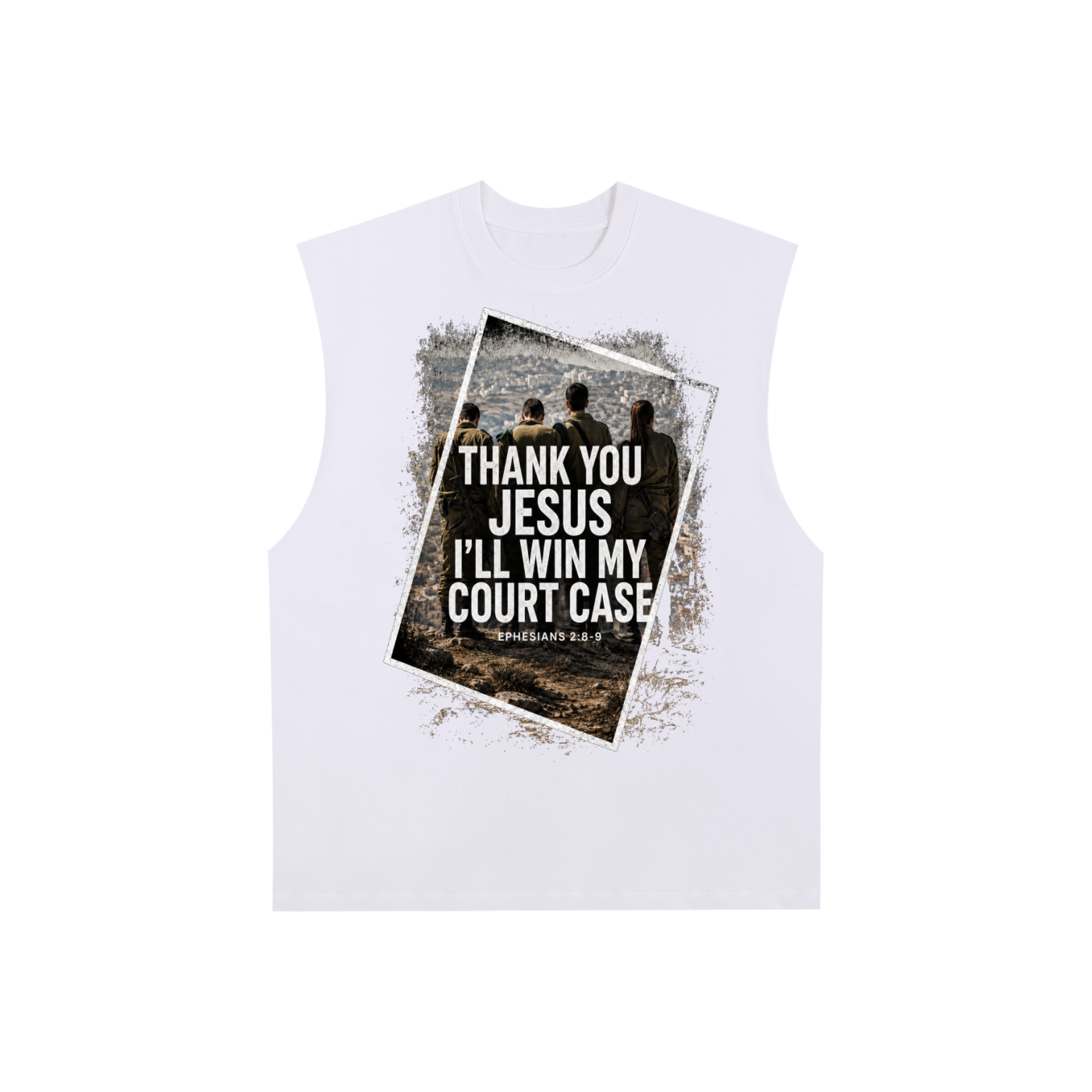 Thank you Jesus Ill win my court case Tank Top