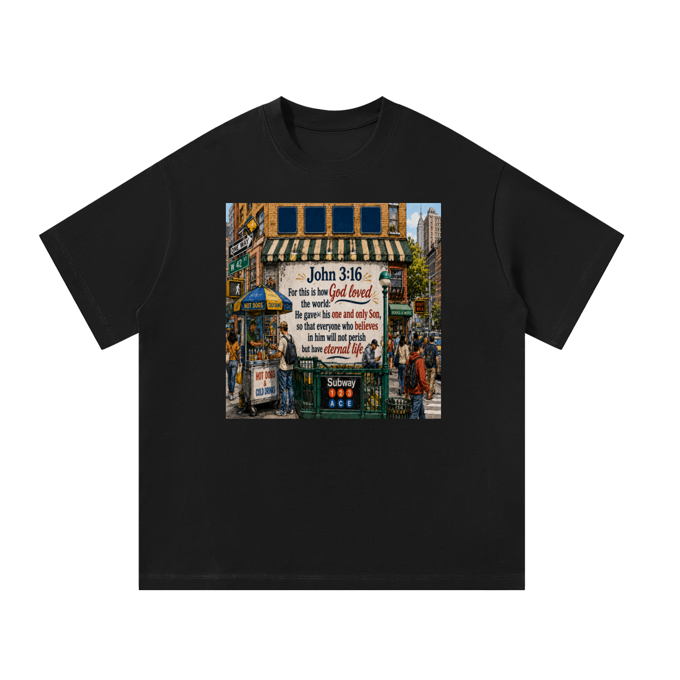 John 3:16 NLT T-Shirt