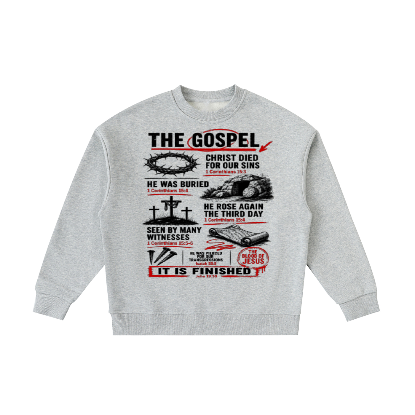 The gospel Kids' Crewneck Sweatshirt