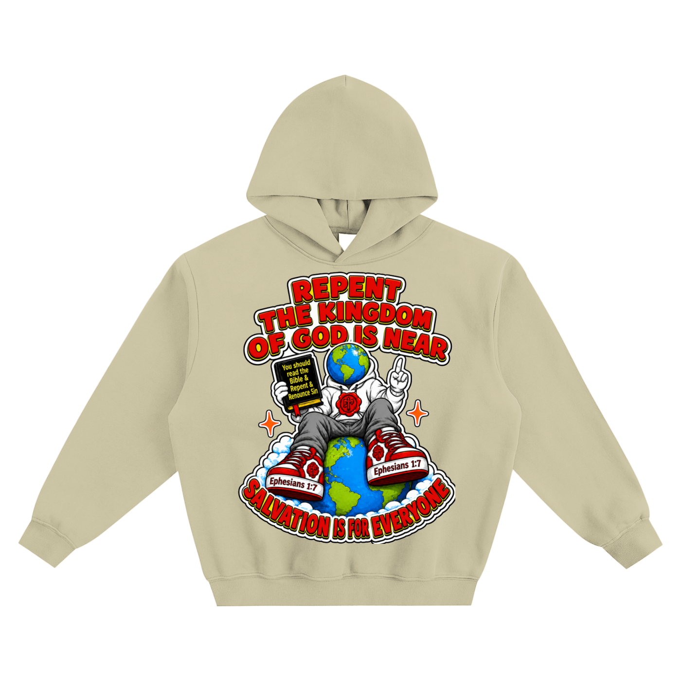 Repent the kingdom of God is near Hoodie