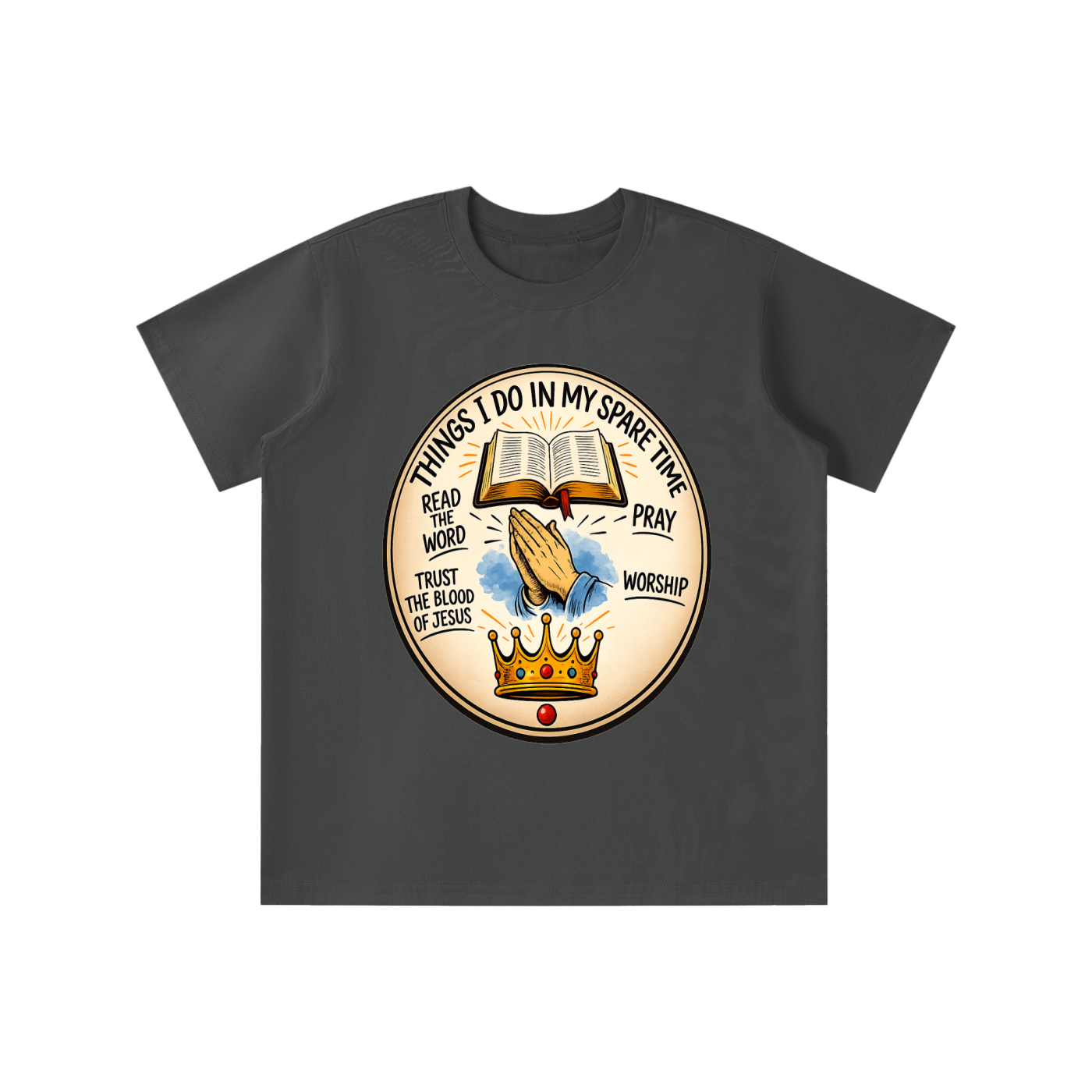 Things i do in my spare time youth' T-shirt