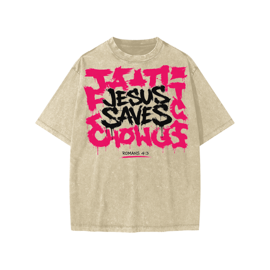 Jesus saves Kids' T-Shirt