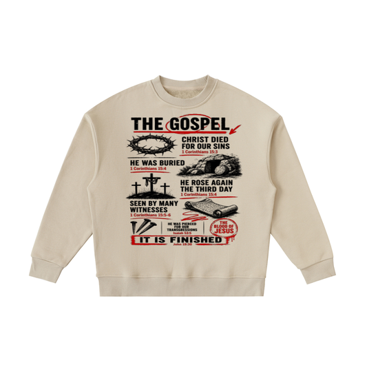 The gospel Kids' Crewneck Sweatshirt