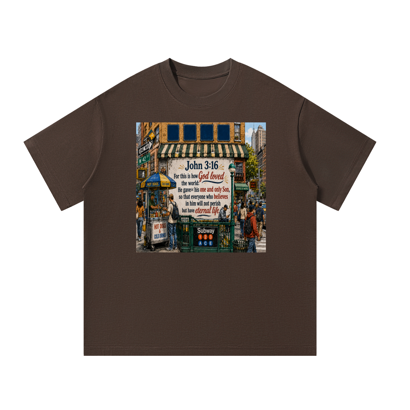 John 3:16 NLT T-Shirt