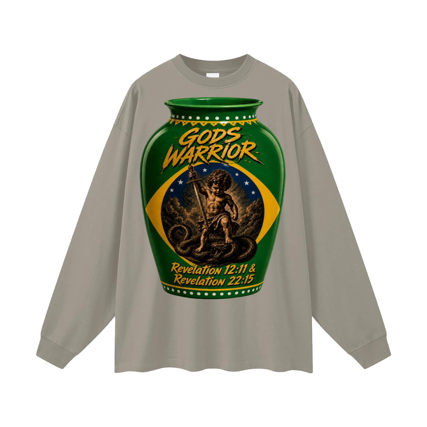 Gods warrior Long Sleeve T-Shirt