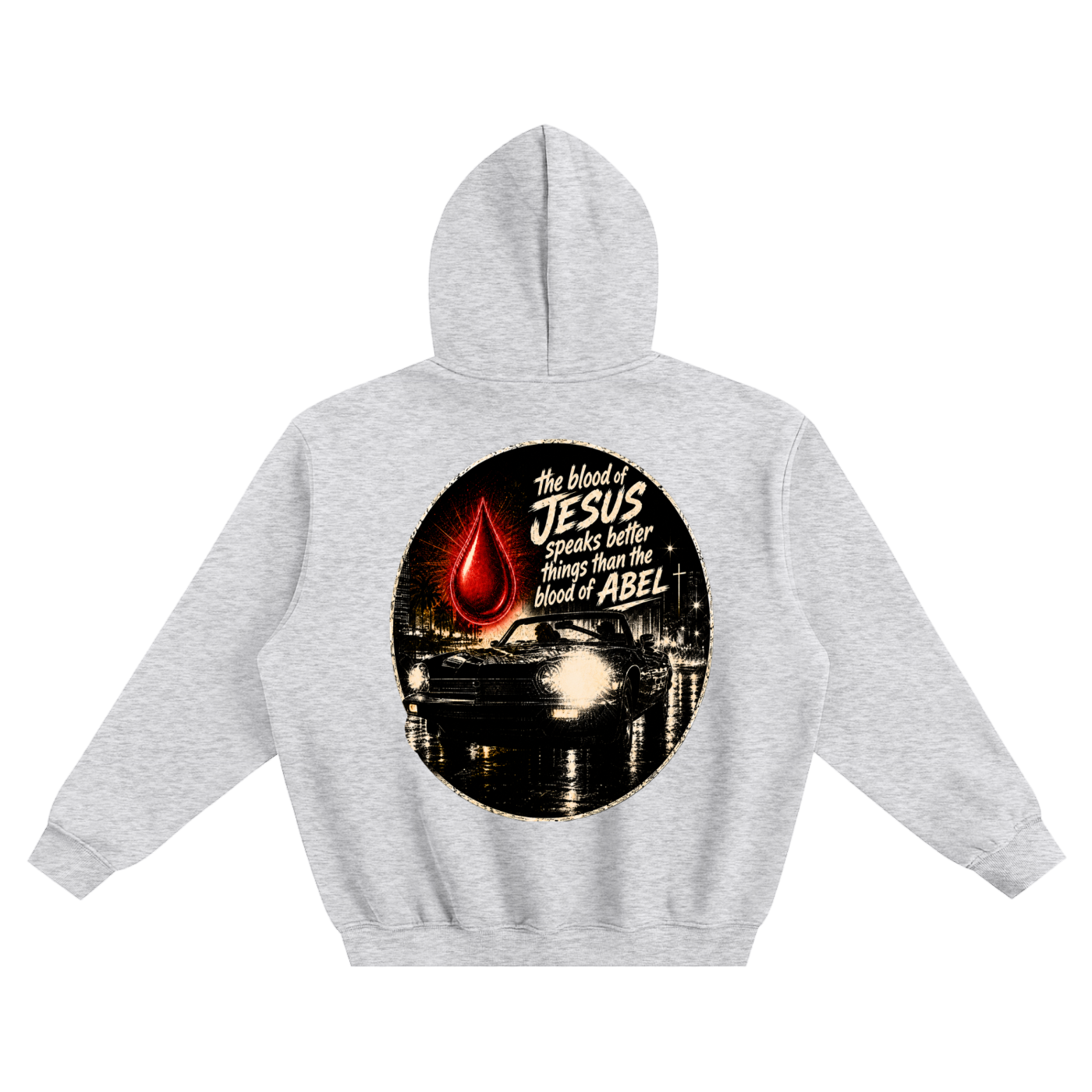 Jesus Blood bag Hoodie