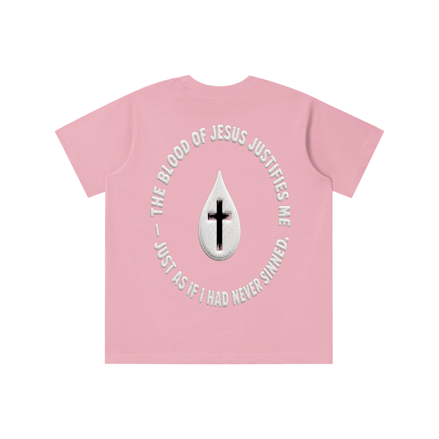 Washed in the blood of Jesus youth T-shirt