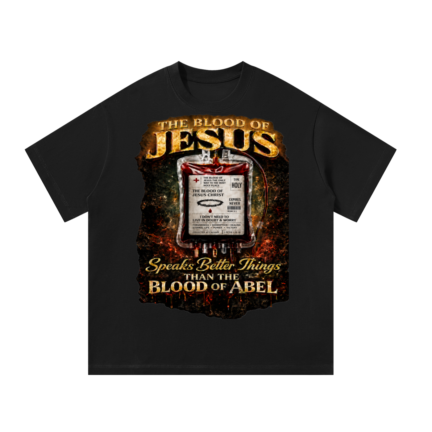 Jesus Blood Bag T-Shirt