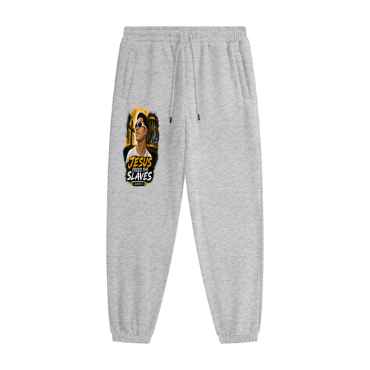 Jesus freed the slaves (Galatians 5:1) Joggers