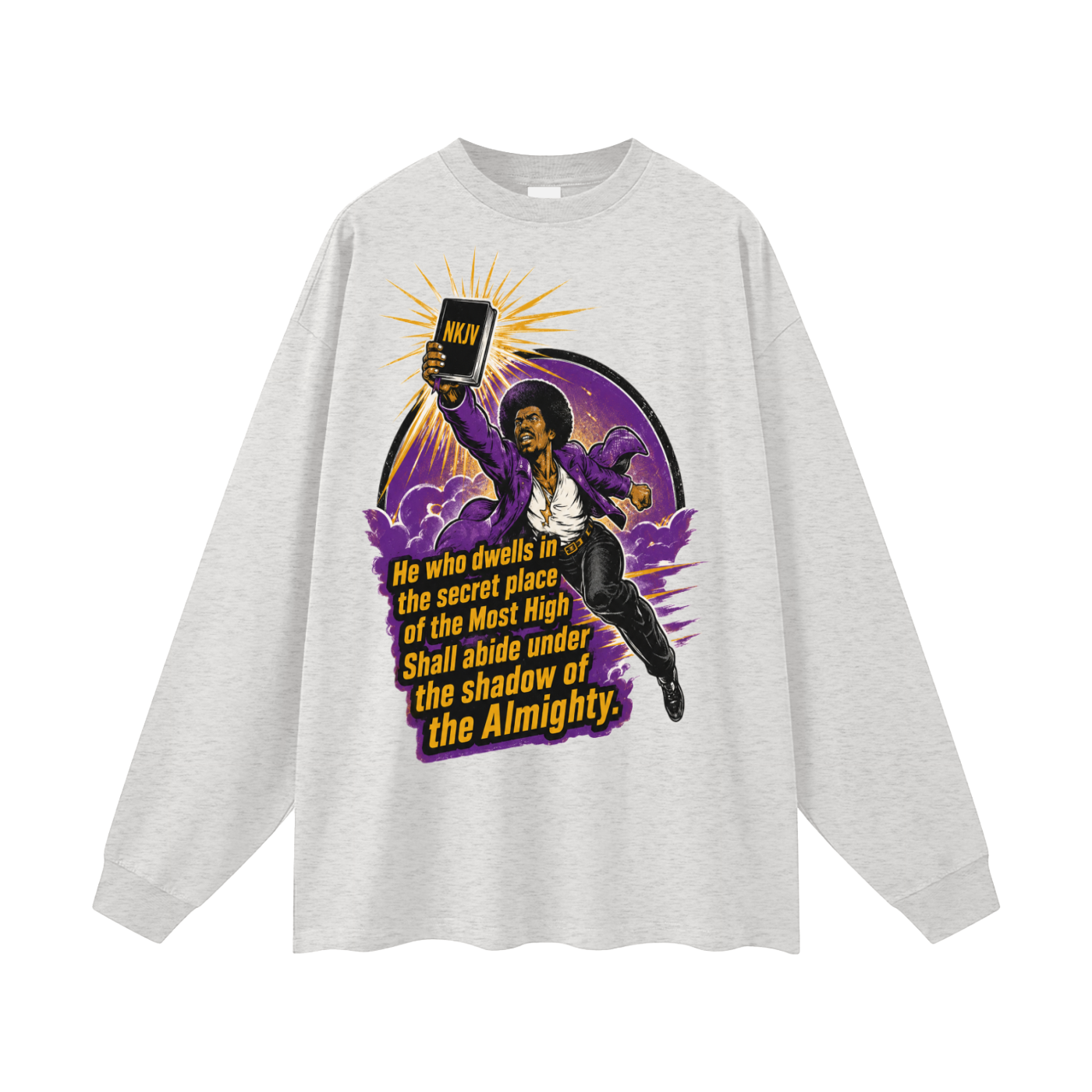 Psalms 91:1 quote Long Sleeve T-Shirt