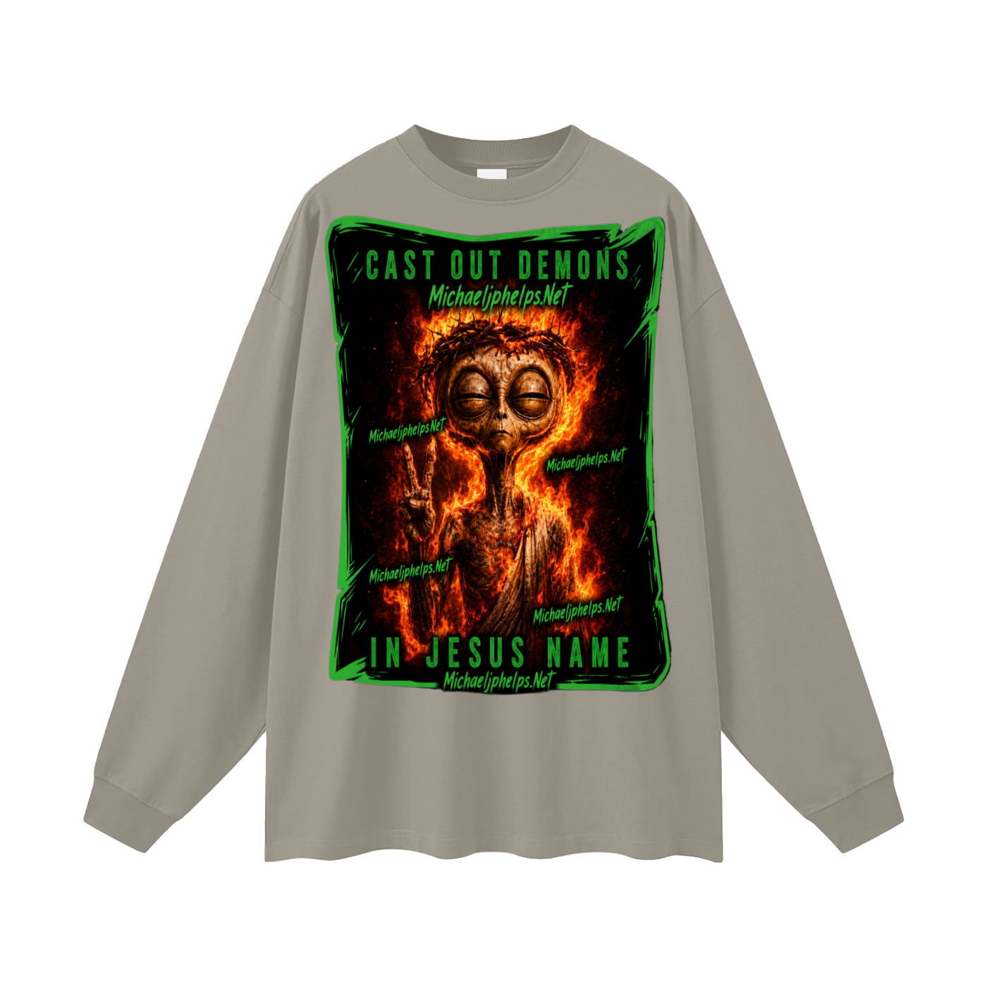 Michaeljphelps.Net Long Sleeve T-Shirt
