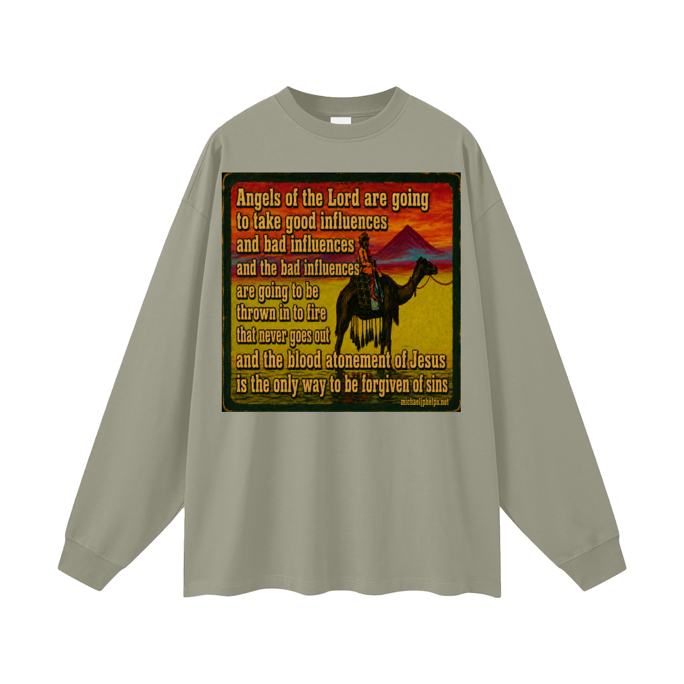 Michaeljphelps.net Long Sleeve T-Shirt