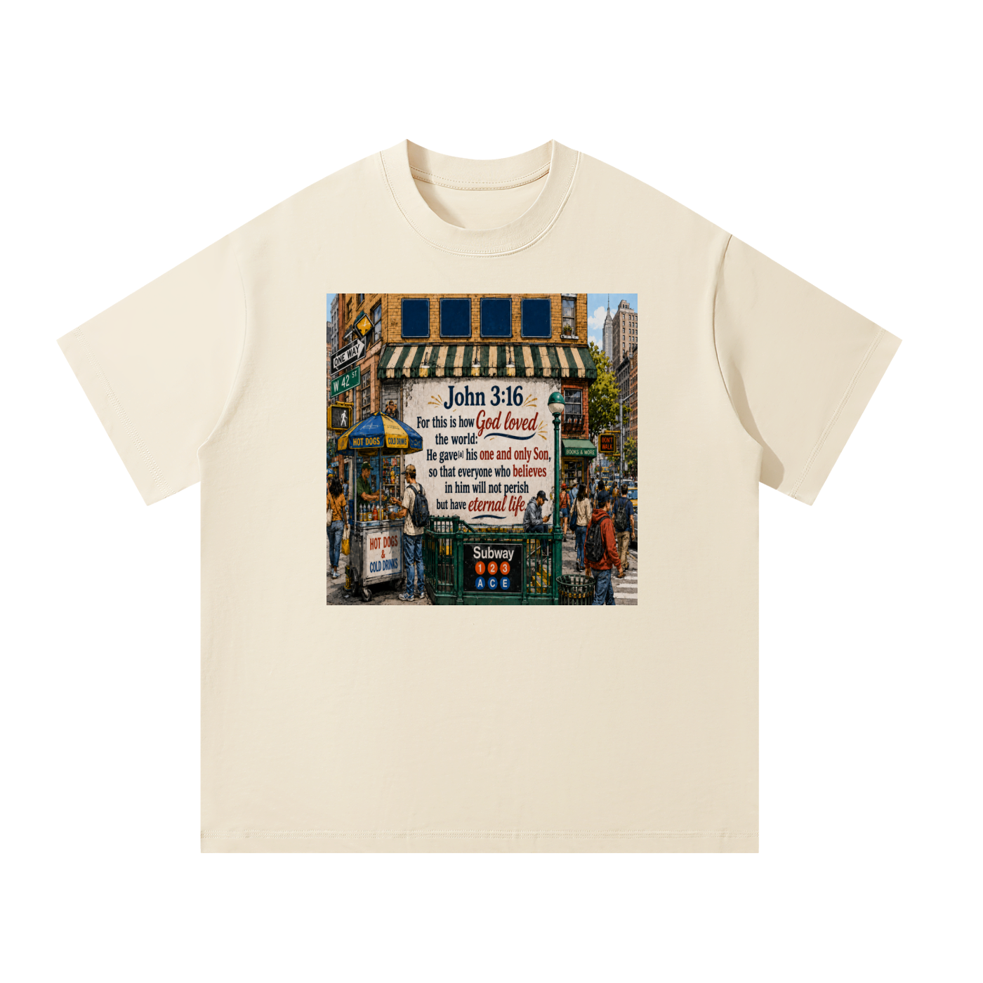 John 3:16 NLT T-Shirt