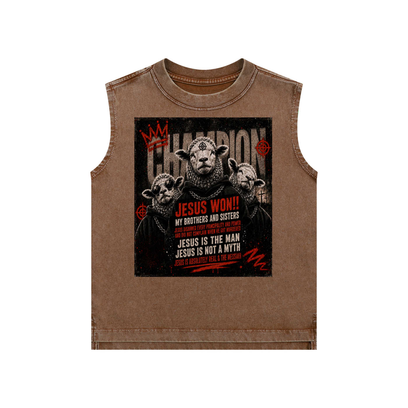 Jesus Won!! Kids' Tank Top
