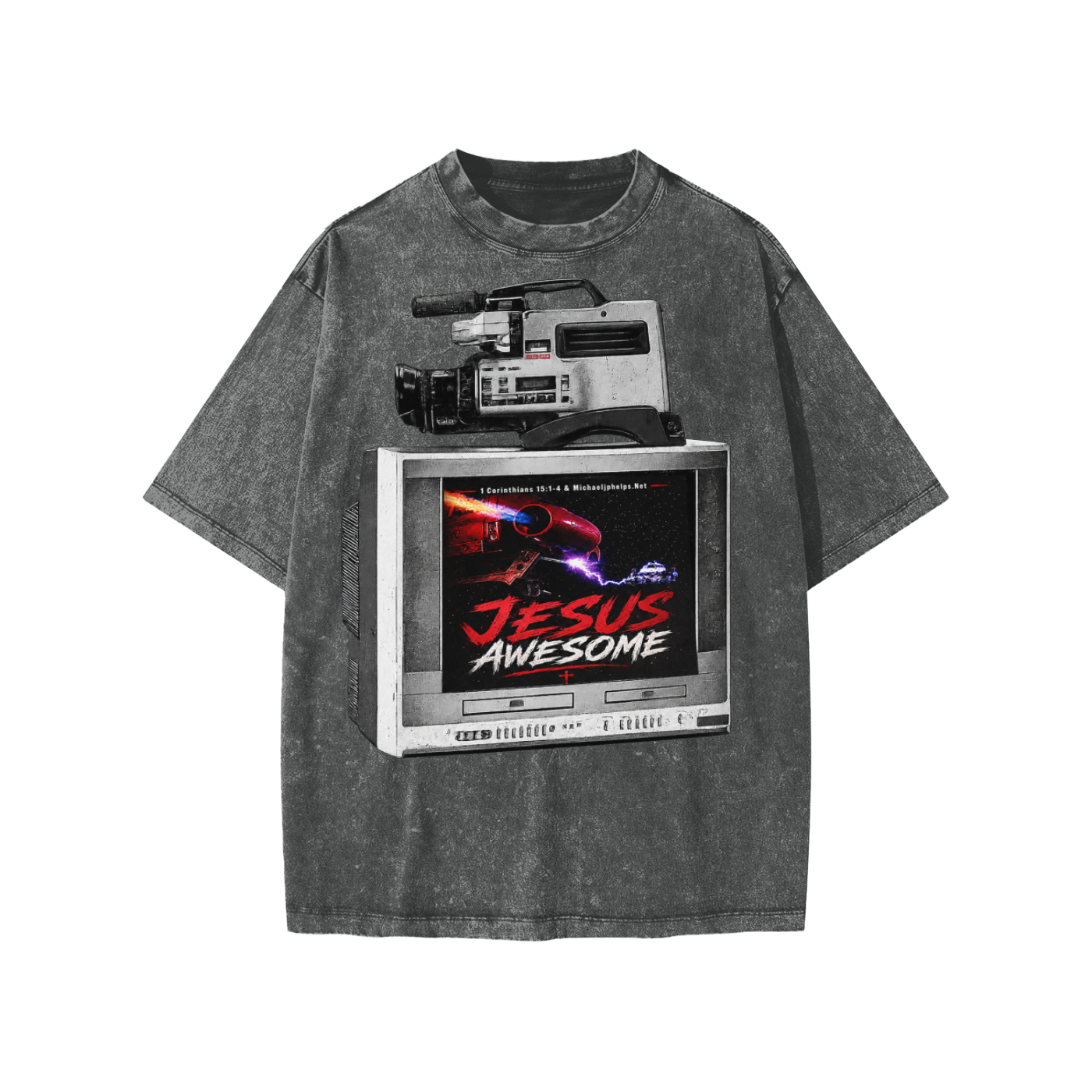 Jesus awesome TV Kids' T-Shirt