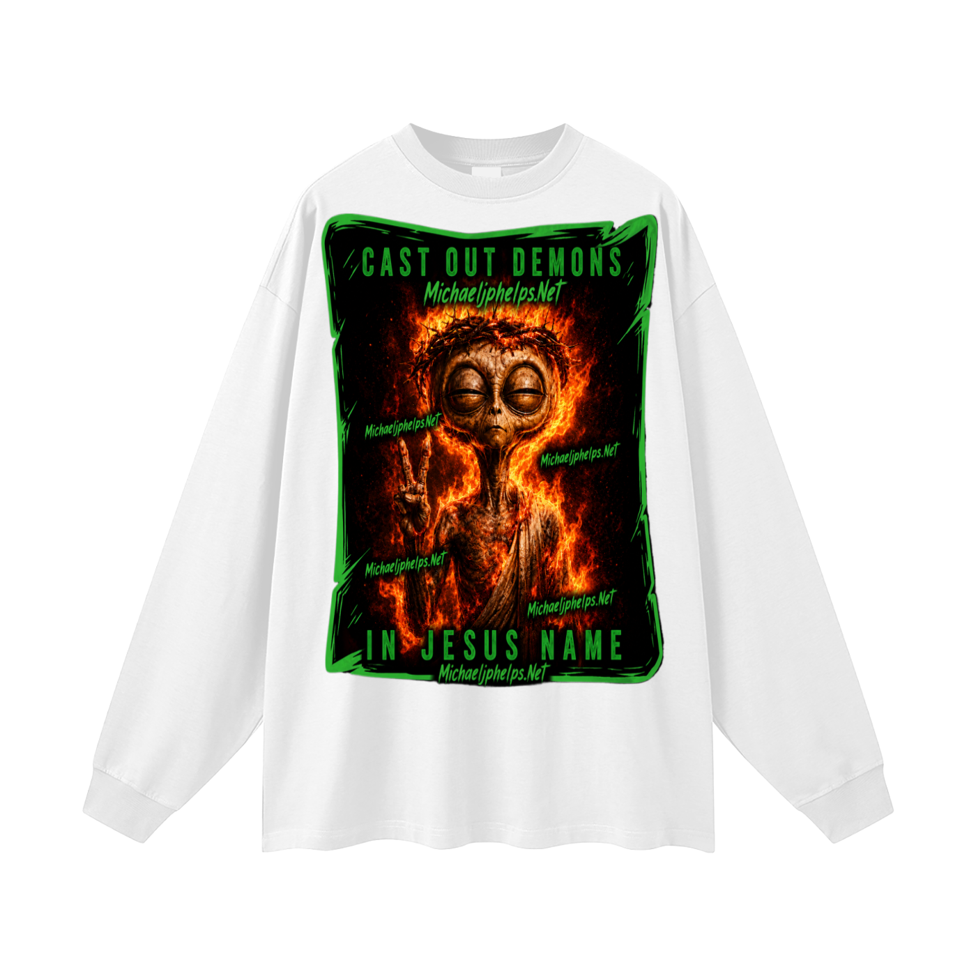 Michaeljphelps.Net Long Sleeve T-Shirt