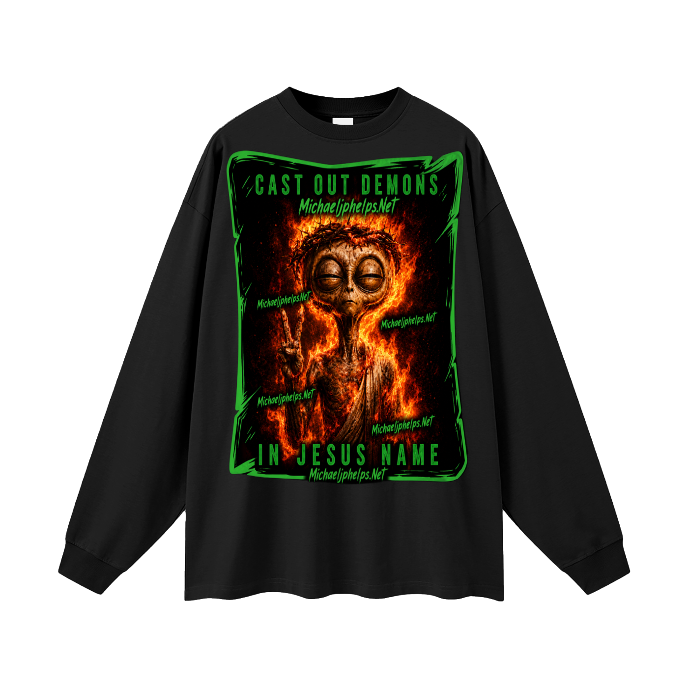 Michaeljphelps.Net Long Sleeve T-Shirt