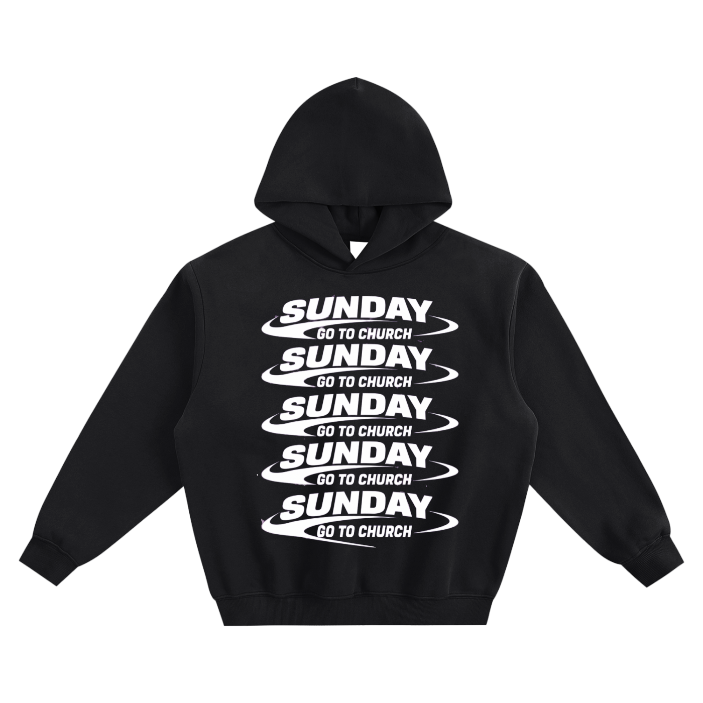 Go to church Sunday Hoodie