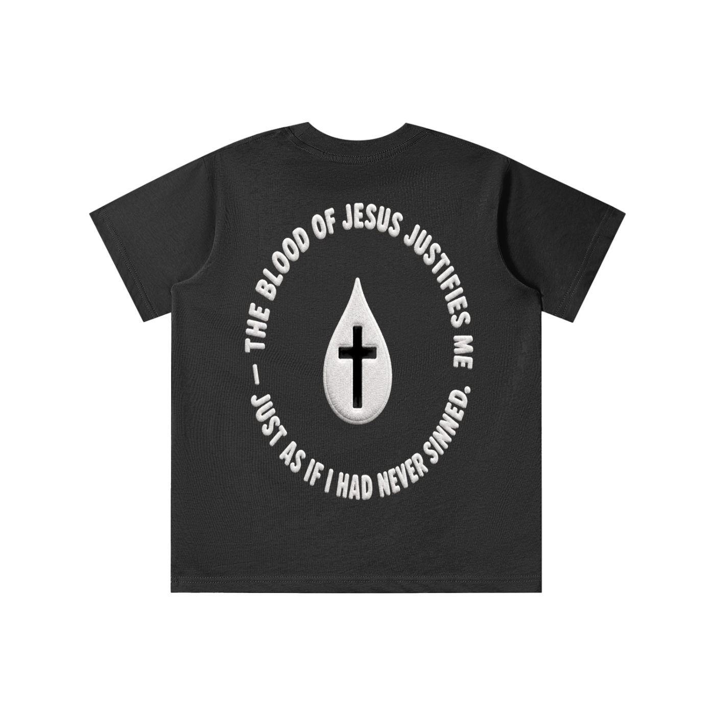 Washed in the blood of Jesus youth T-shirt