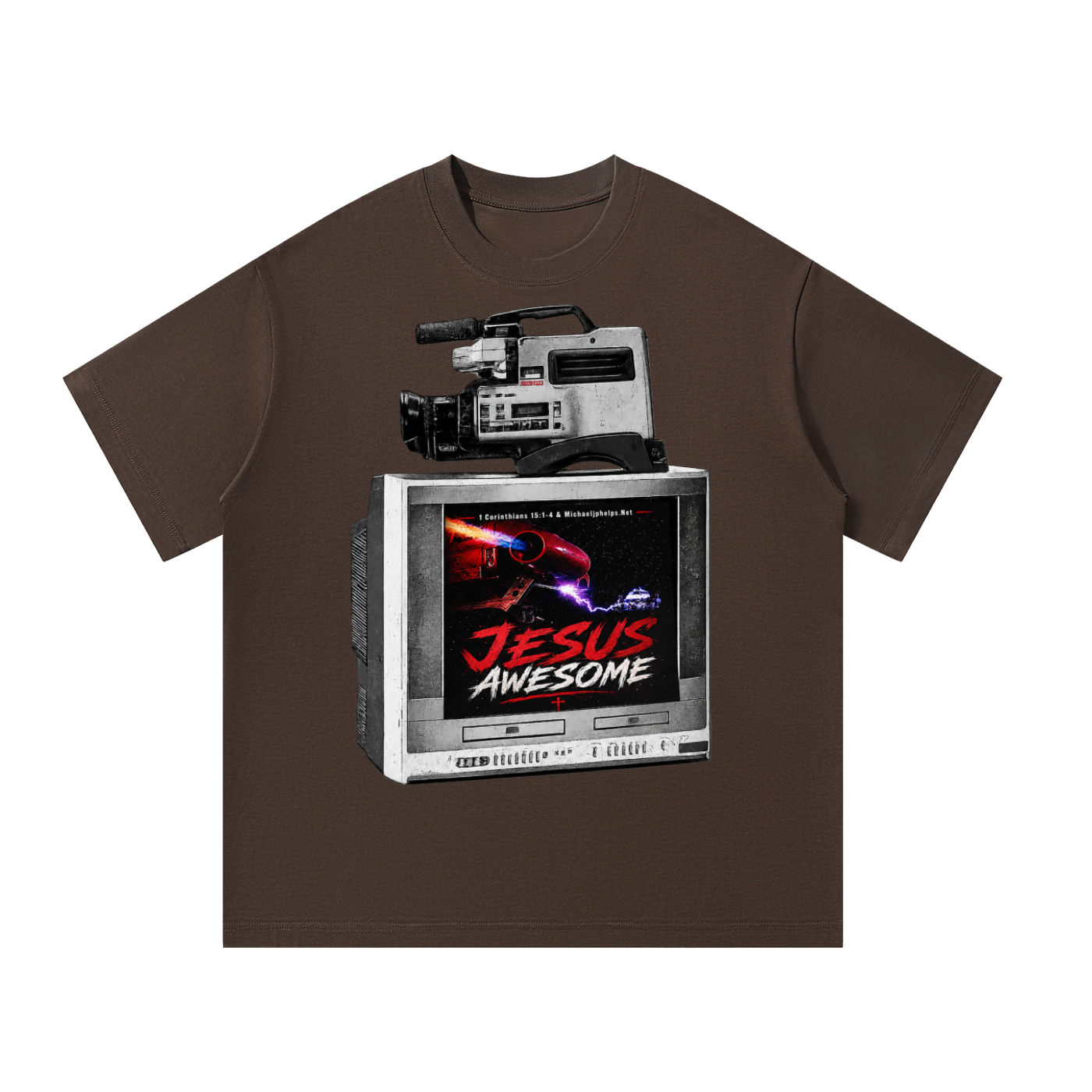 Jesus awesome On a TV T-Shirt