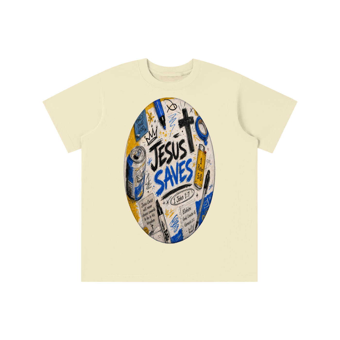 Jesus saves youth T-shirt