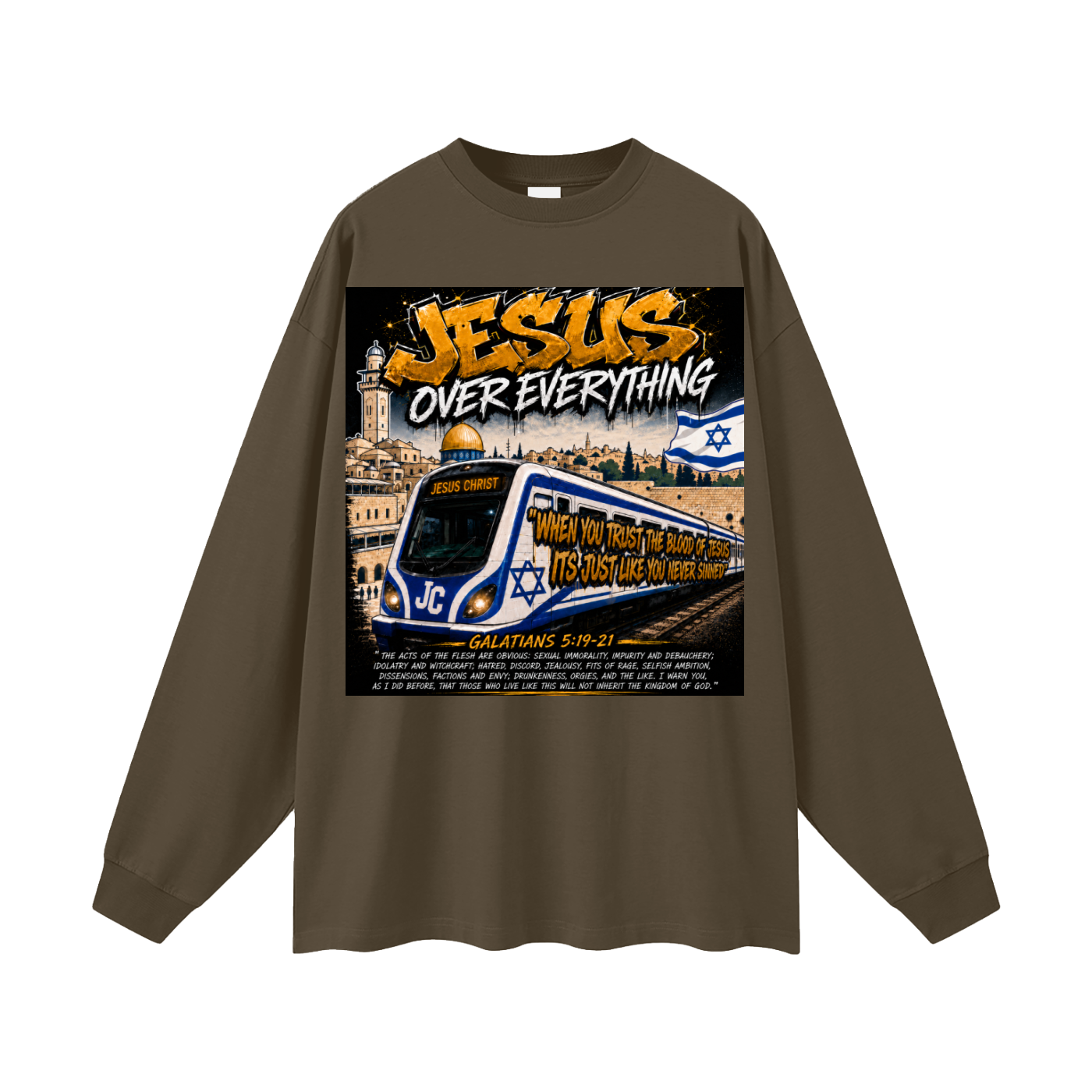 Jesus over everything Long Sleeve T-Shirt