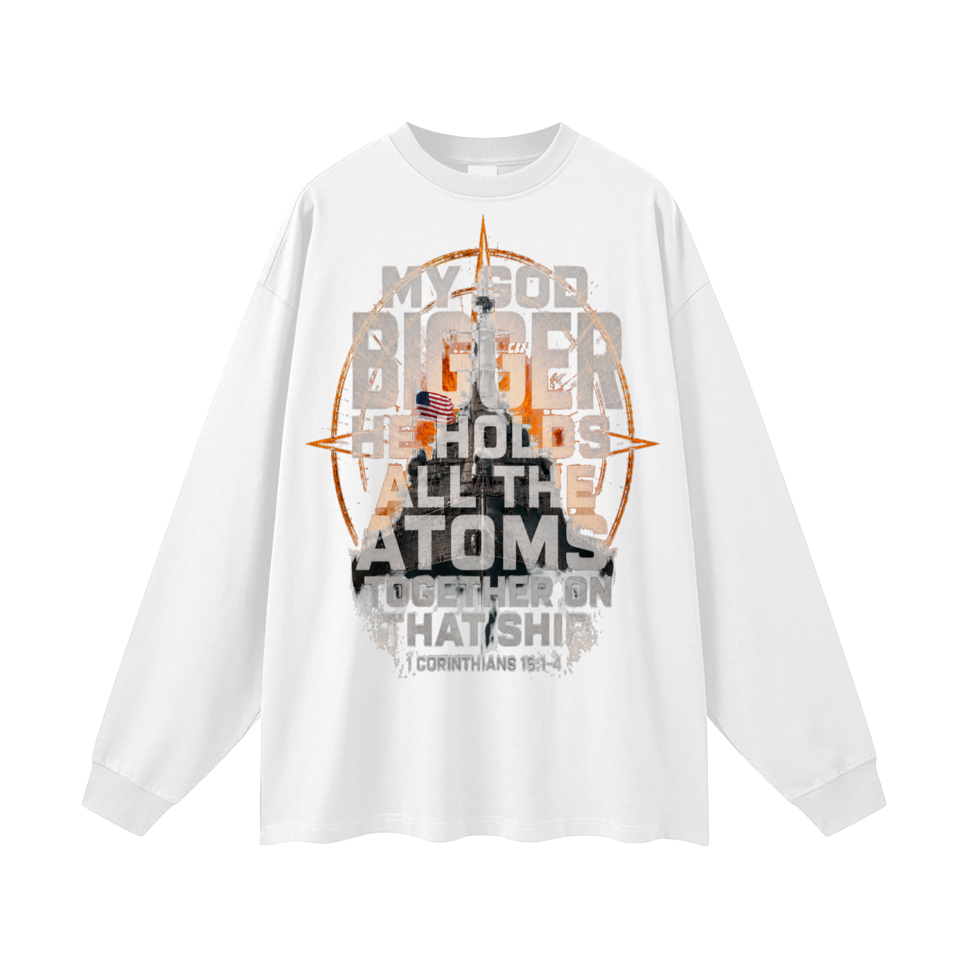 My God is Bigger Long Sleeve T-Shirt