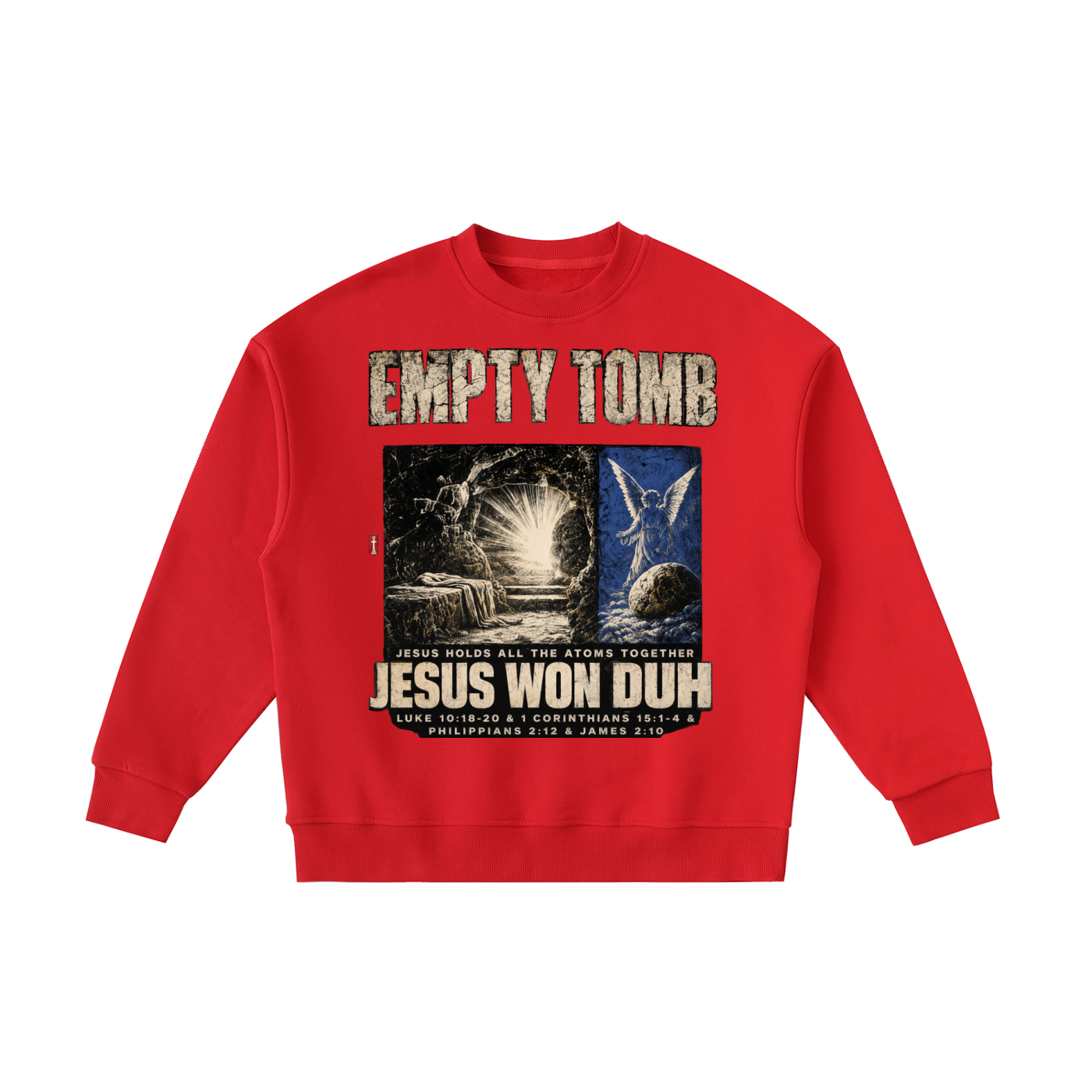 Jesus Won Duh Crewneck Sweatshirt