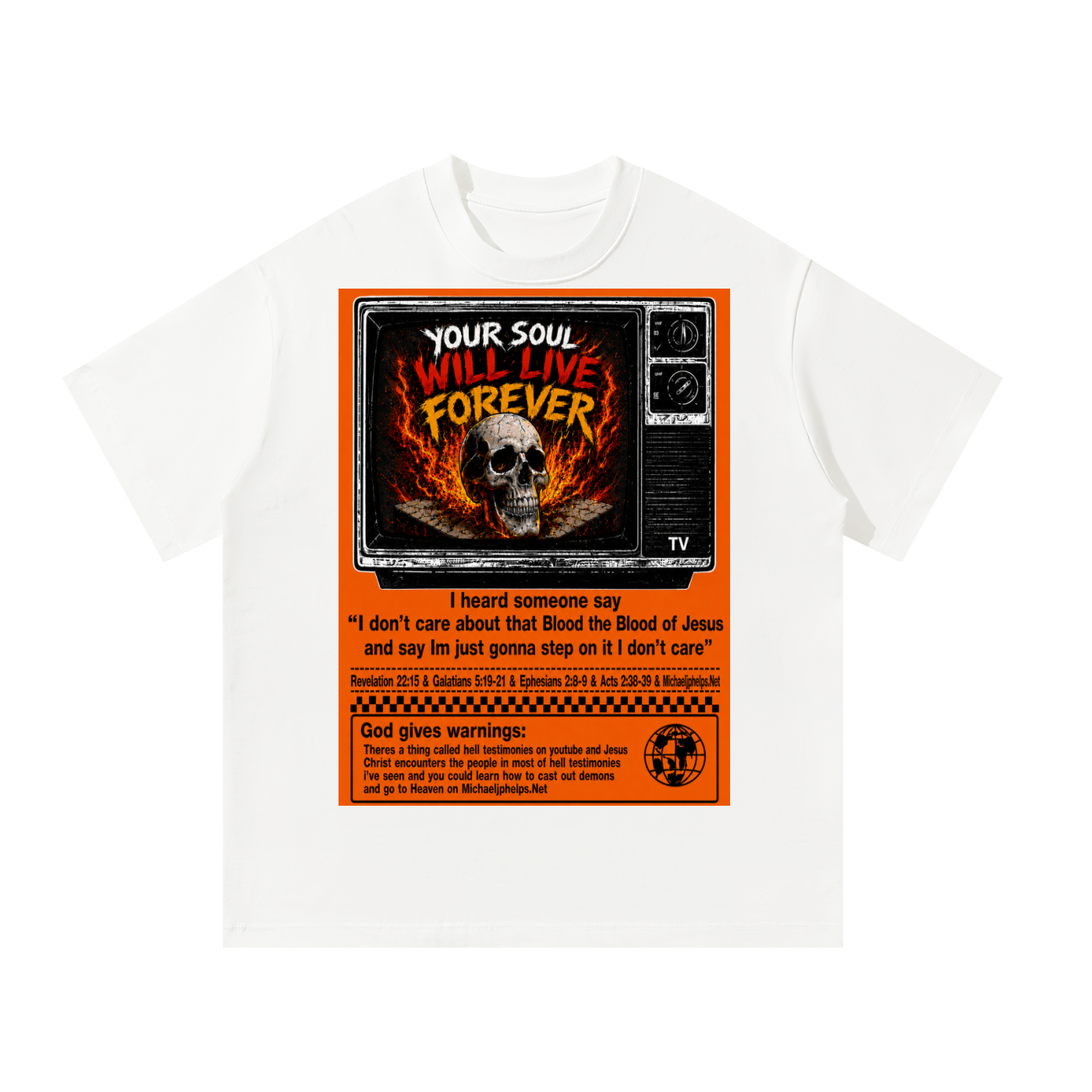 Your soul will live forever TV T-Shirt
