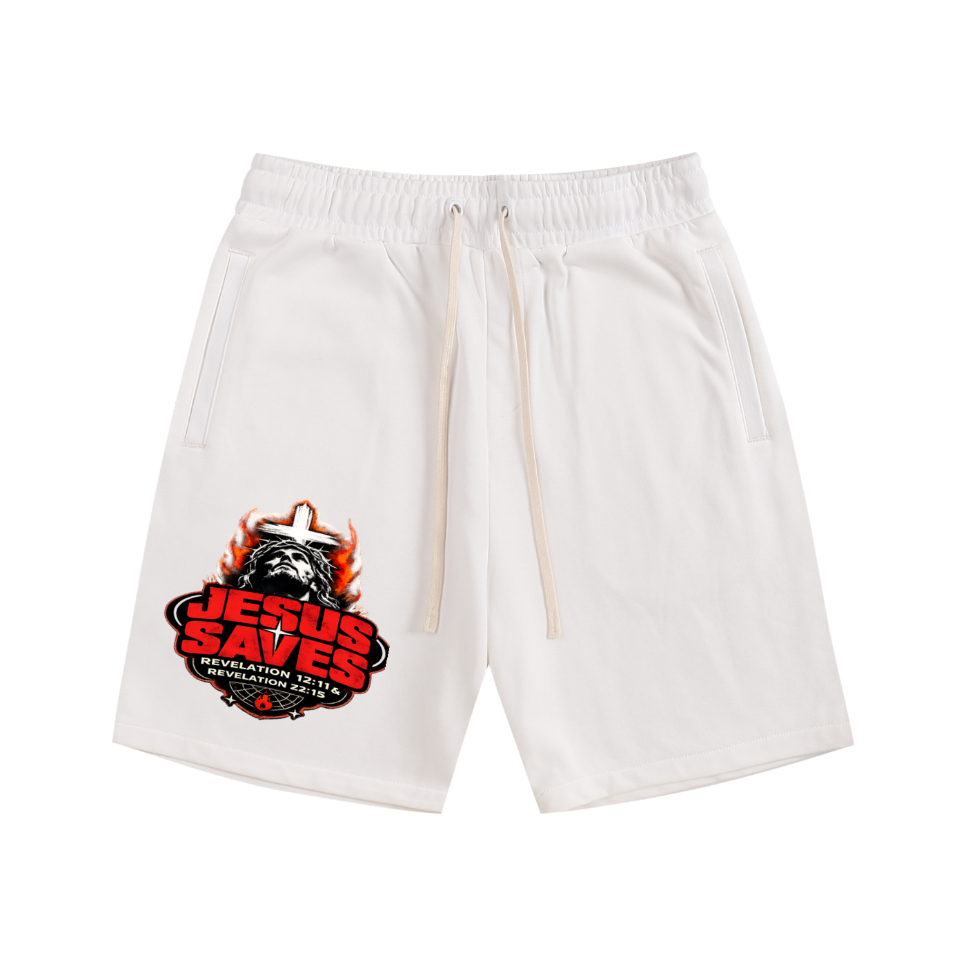 Jesus Saves Shorts