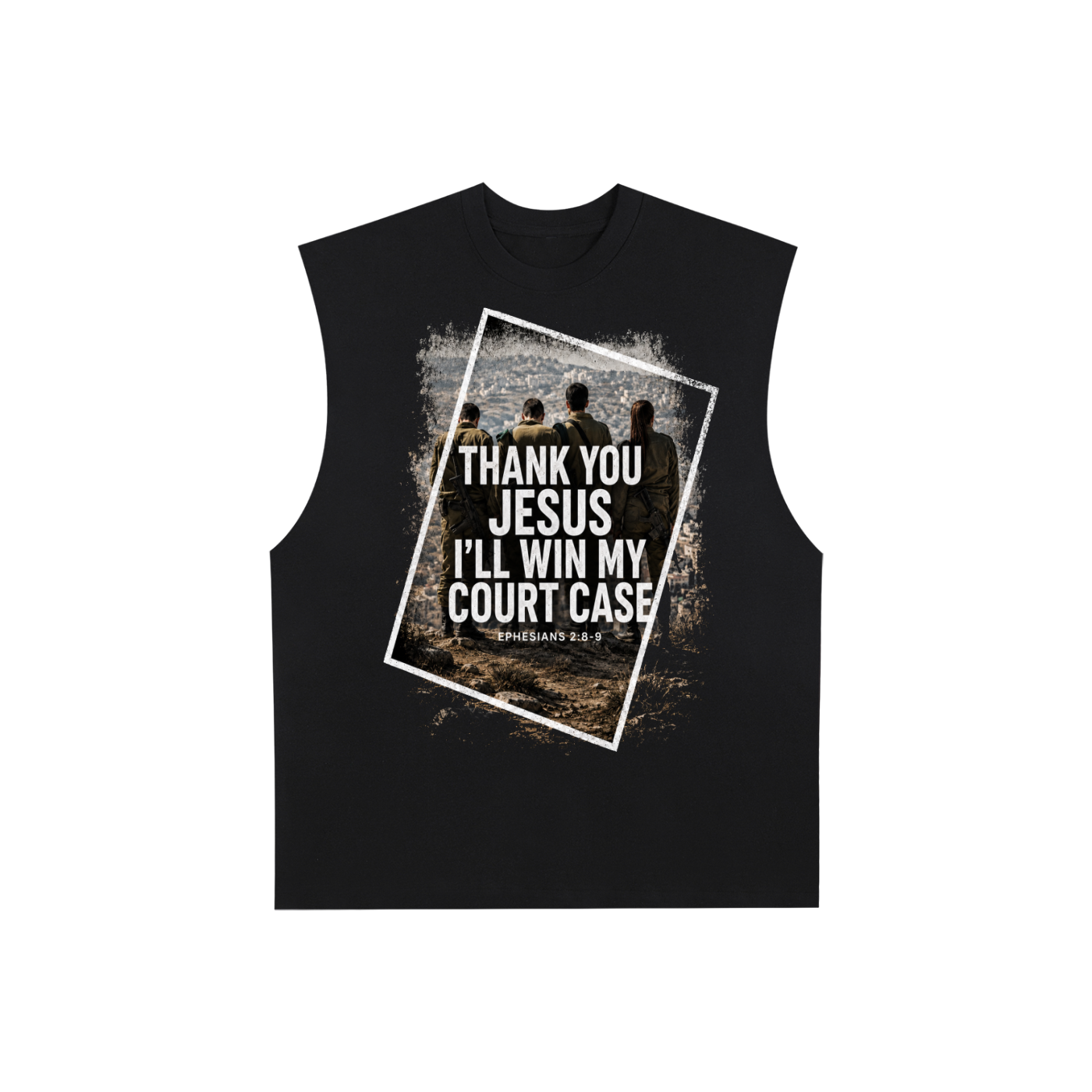 Thank you Jesus Ill win my court case Tank Top