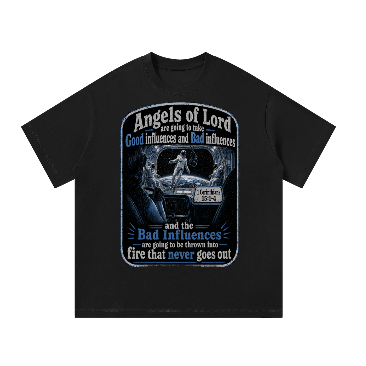 1 Corinthians 15:1-4 on a T-Shirt