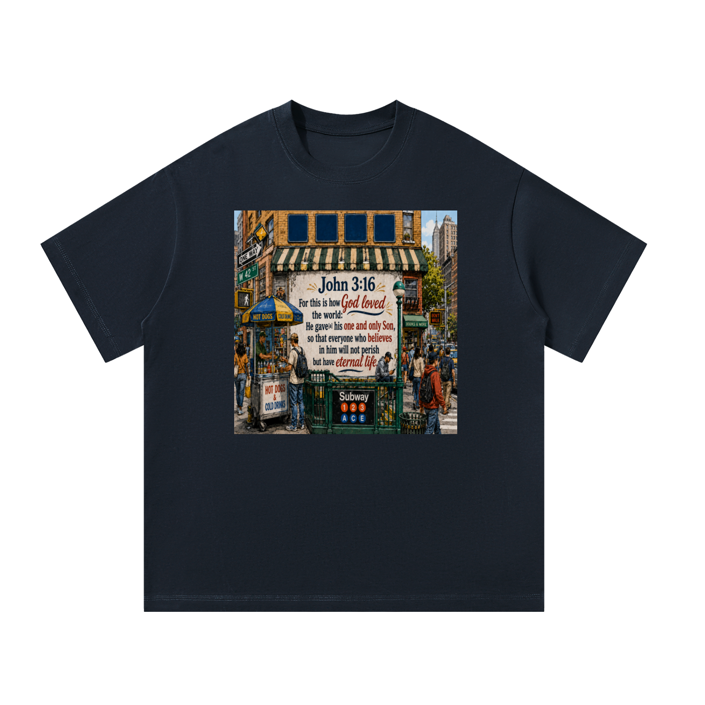 John 3:16 NLT T-Shirt